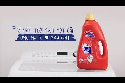 OMO Matic và Máy giặt - 10 năm trời sinh một cặp