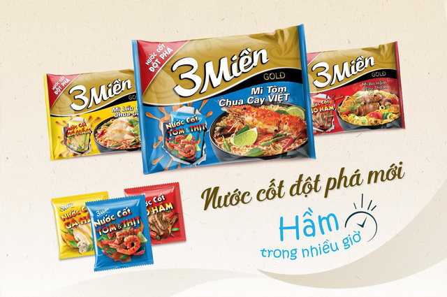 Mì 3 Miền chinh phục người tiêu dùng với công nghệ nước cốt đột phá - Ảnh 1. Mì 3 Miền chinh phục người tiêu dùng với công nghệ nước cốt đột phá - Ảnh 1.