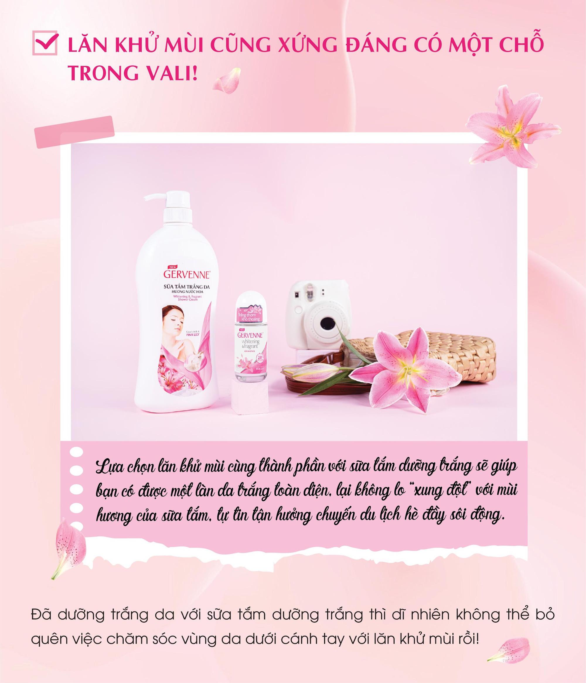 Sẵn sàng đón mùa du lịch với 4 món bảo bối giúp khoe da trắng mịn và thơm hương - Ảnh 3. Sẵn sàng đón mùa du lịch với 4 món bảo bối giúp khoe da trắng mịn và thơm hương - Ảnh 3.