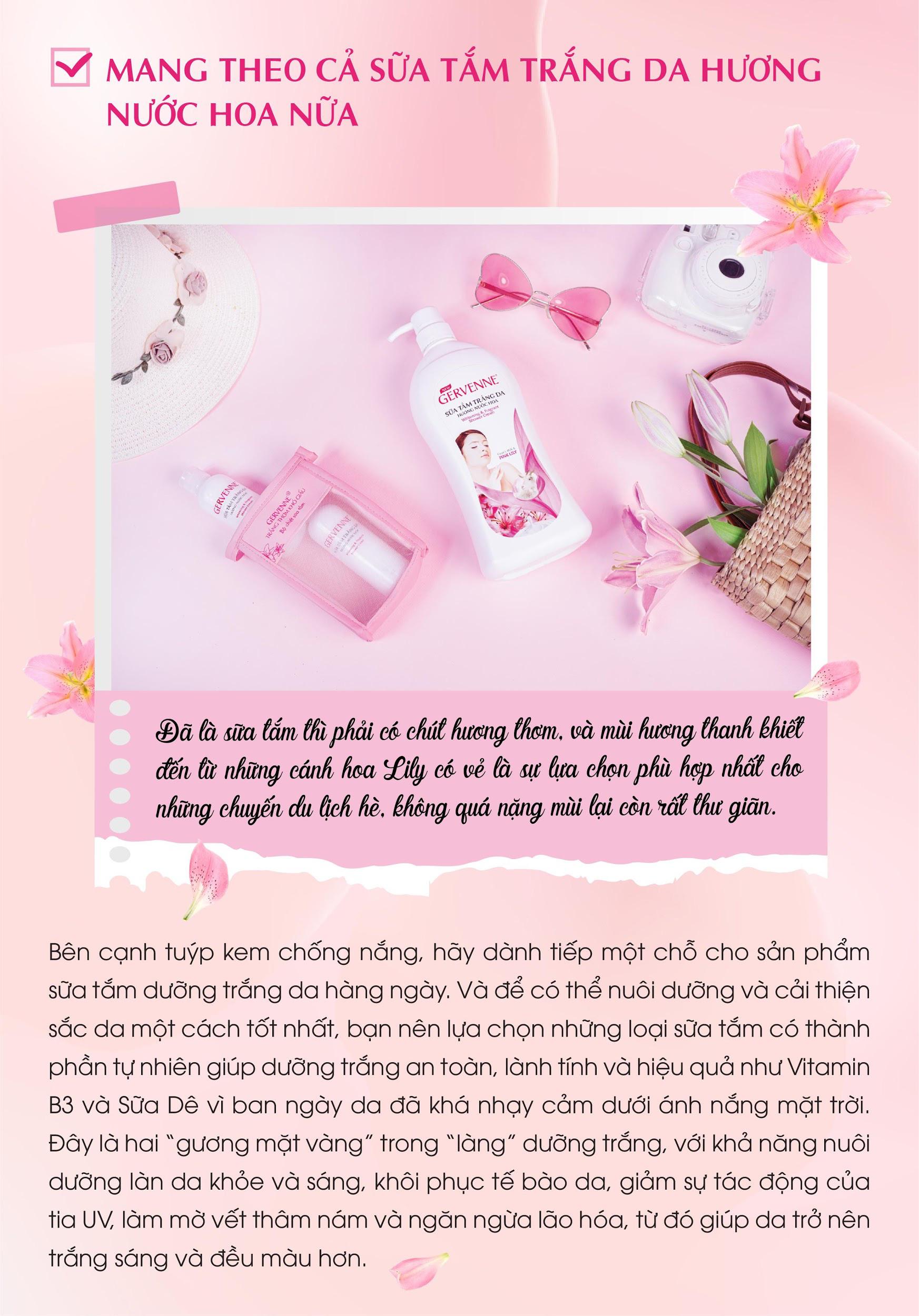 Sẵn sàng đón mùa du lịch với 4 món bảo bối giúp khoe da trắng mịn và thơm hương - Ảnh 2. Sẵn sàng đón mùa du lịch với 4 món bảo bối giúp khoe da trắng mịn và thơm hương - Ảnh 2.
