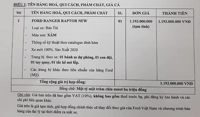 Ford Ranger Raptor 2021 nhận cọc tại Việt Nam, trang bị là điều được quan tâm nhất - Ảnh 1. Ford Ranger Raptor 2021 nhận cọc tại Việt Nam, trang bị là điều được quan tâm nhất - Ảnh 1.