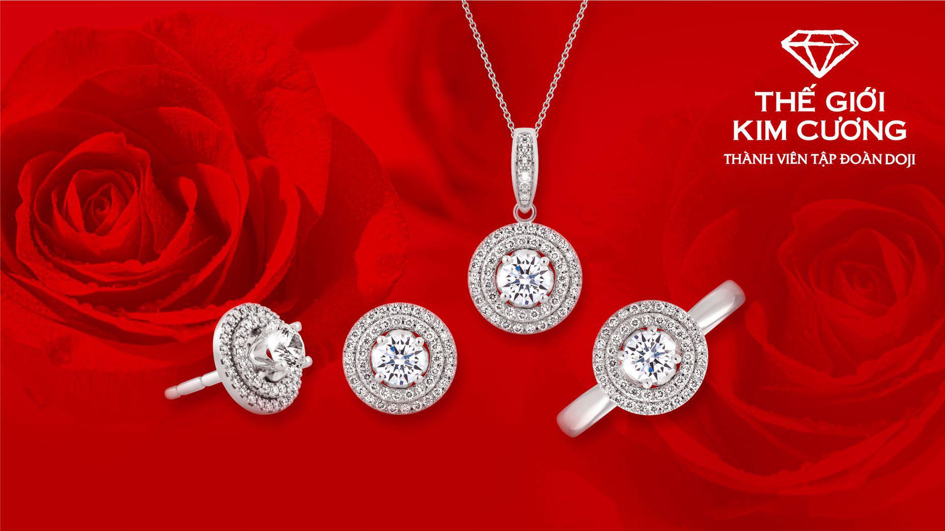 Thế Giới Kim Cương ưu đãi tới 25% trang sức dịp 8/3 - Ảnh 2. Thế Giới Kim Cương ưu đãi tới 25% trang sức dịp 8/3 - Ảnh 2.