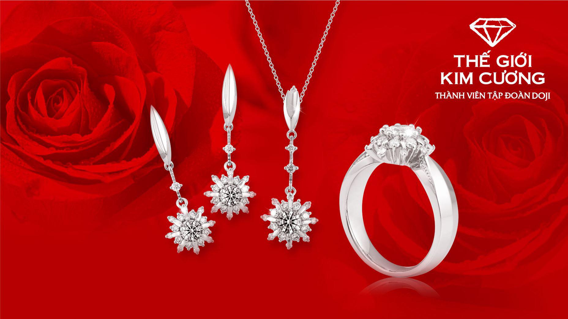 Thế Giới Kim Cương ưu đãi tới 25% trang sức dịp 8/3 - Ảnh 5. Thế Giới Kim Cương ưu đãi tới 25% trang sức dịp 8/3 - Ảnh 5.