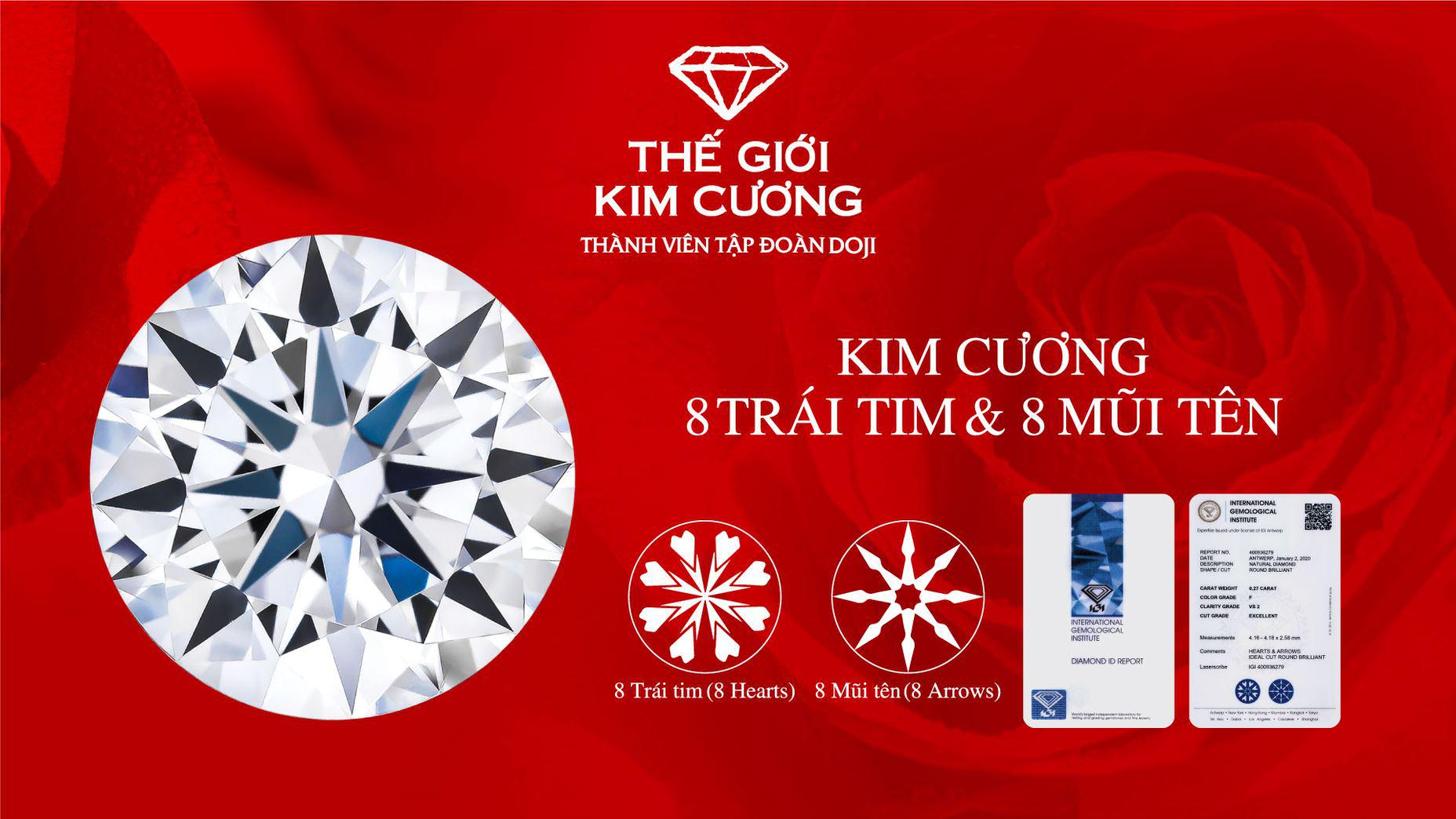 Thế Giới Kim Cương ưu đãi tới 25% trang sức dịp 8/3 - Ảnh 6. Thế Giới Kim Cương ưu đãi tới 25% trang sức dịp 8/3 - Ảnh 6.