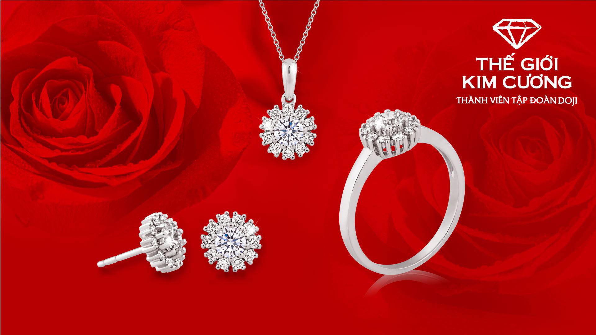 Thế Giới Kim Cương ưu đãi tới 25% trang sức dịp 8/3 - Ảnh 8. Thế Giới Kim Cương ưu đãi tới 25% trang sức dịp 8/3 - Ảnh 8.
