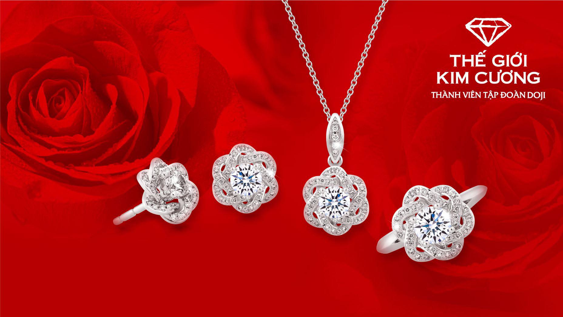 Thế Giới Kim Cương ưu đãi tới 25% trang sức dịp 8/3 - Ảnh 4. Thế Giới Kim Cương ưu đãi tới 25% trang sức dịp 8/3 - Ảnh 4.