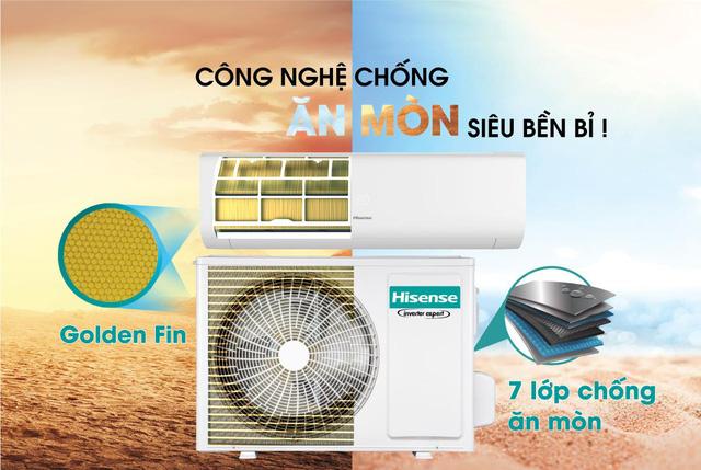 Điều hòa siêu chống ăn mòn Hisense: hiệu năng bền bỉ, tiết kiệm chi phí - Ảnh 2. Điều hòa siêu chống ăn mòn Hisense: hiệu năng bền bỉ, tiết kiệm chi phí - Ảnh 2.