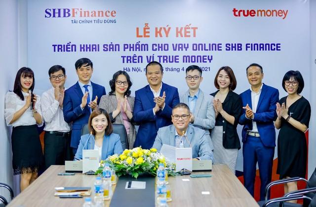 SHB Finance và TrueMoney hợp tác cung cấp dịch vụ vay tiêu dùng tín chấp, duyệt vay trực tuyến ngay trong ngày - Ảnh 1. SHB Finance và TrueMoney hợp tác cung cấp dịch vụ vay tiêu dùng tín chấp, duyệt vay trực tuyến ngay trong ngày - Ảnh 1.