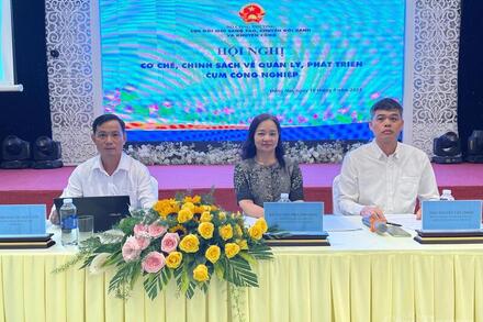 Hoàn thiện chính sách về quản lý, phát triển cụm công nghiệp