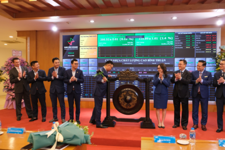 15 triệu cổ phiếu CTCP Nhựa chất lượng cao Bình Thuận chính thức giao dịch trên sàn UPCoM