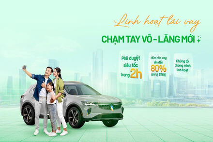 OCB hỗ trợ vay đến 80% giúp khách hàng sở hữu ô tô trước Tết