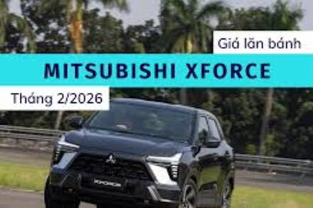 Giá lăn bánh và ưu đãi Mitsubishi Xforce mới nhất tháng 2/2026