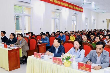 Chủ tịch tỉnh Tuyên Quang Phan Huy Ngọc cam kết “đã nói là làm” trước cử tri