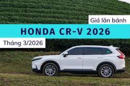 Honda CR-V 2026: Giá lăn bánh và ưu đãi mới nhất