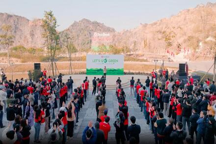 Tập đoàn BRG trồng gần 1,1 triệu cây xanh trên toàn quốc