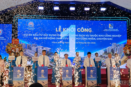 Hải Phòng: Khởi công Dự án nhà cho công nhân và chuyên gia thuê trị giá hơn 1.100 tỷ đồng