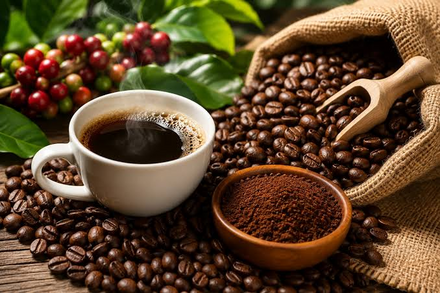 Giá cà phê tăng khi tồn kho Arabica giảm xuống mức thấp nhất