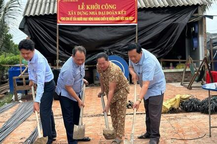 Cà Mau: Thêm mái ấm nghĩa tình cho gia đình con đẻ của người hoạt động kháng chiến bị nhiễm chất độc hóa học