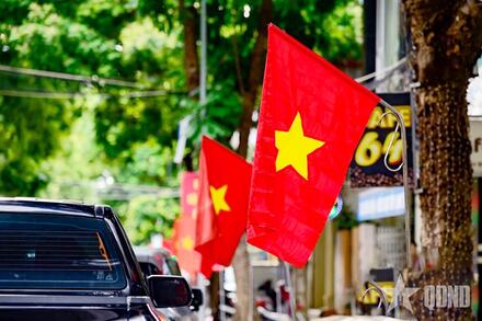 Thanh Hóa: Trang hoàng chào mừng kỷ niệm 81 năm Quốc khánh 2-9