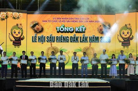 Lễ hội sầu riêng Đắk Lắk năm 2026: Thành công rực rỡ, khẳng định vị thế nông sản Việt
