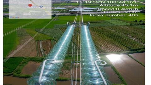 Vận hành đường dây truyền tải điện bằng các thiết bị công nghệ hiện đại