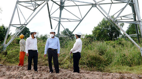 Tháo gỡ vướng mắc công trình đường dây 110kV Tân Biên - Châu Thành