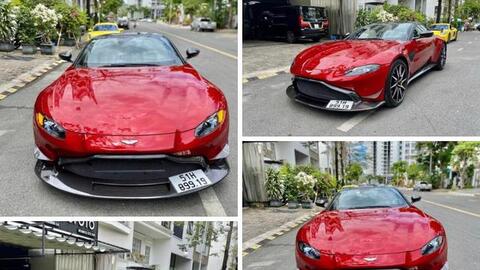 Xem xong siêu xe mới cùng Nguyễn Quốc Cường, Minh Nhựa bán luôn Aston Martin V8 Vantage biển đẹp dù mới đi chưa đầy 500 km