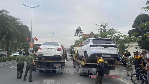 Cận cảnh dàn xe sang bị niêm phong của cựu Chủ tịch Hạ Long