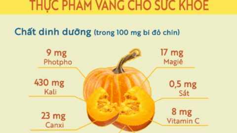 Bí đỏ rất bổ nhưng chớ ăn với những thực phẩm này kẻo hại người