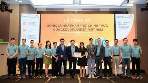 SONIC trở thành nhà phân phối chính thức của Cloudflare tại Việt Nam
