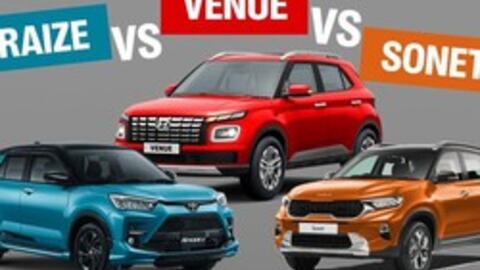 Gần 600 triệu chọn Hyundai Venue, Kia Sonet hay Toyota Raize, bảng so sánh này cho thấy sự khác biệt của 3 xe ở 5 hạng mục