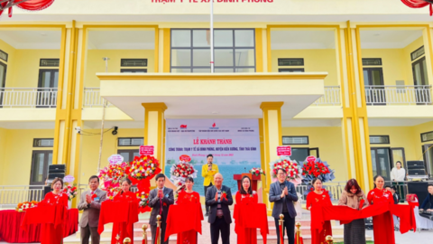 Vietsovpetro khánh thành các công trình xã hội tại tỉnh Thái Bình và Nam Định