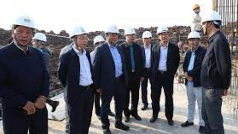 Lãnh đạo EVN động viên các đơn vị thi công xuyên tết dự án đường dây 500kV NMNĐ Nam Định I – Phố Nối