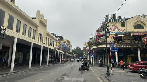 Hà Nội cải tạo mặt tiền phố Tràng Tiền