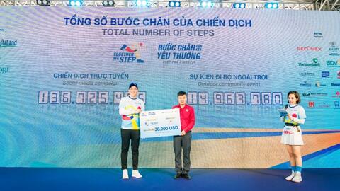 Những "Bước chân gắn kết yêu thương" tại sự kiện thiện nguyện của CapitaLand