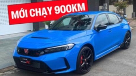 Lấy chiếc Honda Civic Type R này, bạn sẽ tiết kiệm 400 triệu so với mua ‘đập hộp’, người bán khẳng định xe mới lăn bánh 900km
