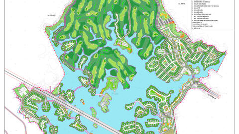 Phú Thọ: Phê duyệt quy hoạch Khu đô thị, sân golf rộng gần 500ha, quy mô dân số 12.000 người