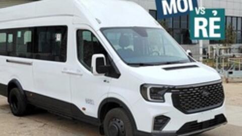 Xe van lại "hot" tại Việt Nam: Ford Transit 2024 nhá ảnh chính thức, Mercedes V-Class giảm giá kỷ lục còn hơn 1,2 tỷ đồng