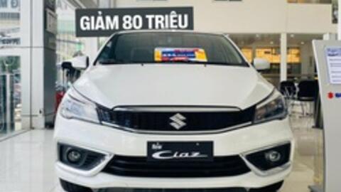 Suzuki Ciaz giảm giá còn 455 triệu tại đại lý: Tiệm cận Accent số sàn, dọn kho lô cuối trước khả năng bị khai tử