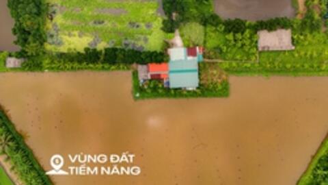 Toàn cảnh khu vực được đầu tư 3.800 tỷ để xây dựng khu công nghiệp dược, sinh học; mục tiêu thu hút gần 50.000 tỷ, tạo ra 18.000 việc làm