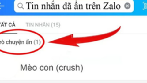 Làm sao để biết tài khoản Zalo có tin nhắn ẩn mà không cần mật khẩu?