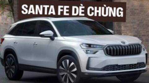 Skoda Kodiaq 2024 nhận cọc tại đại lý, hẹn về Việt Nam tháng sau: Dài hơn, 2 màn hình lớn, thêm công nghệ đấu Santa Fe