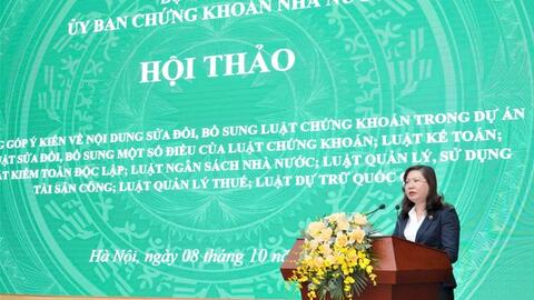UBCKNN: Sửa đổi, bổ sung Luật Chứng khoán tạo điều kiện thuận lợi cho các doanh nghiệp tham gia thị trường và huy động vốn