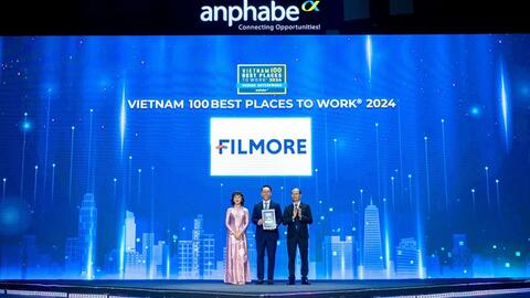 Filmore Development ghi danh Top 100 nơi làm việc tốt nhất Việt Nam 2024