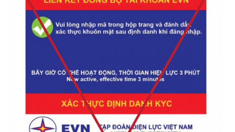 EVN khuyến cáo khách hàng cảnh giác trước trò lừa đảo ‘cài đặt ứng dụng điện lực mới’