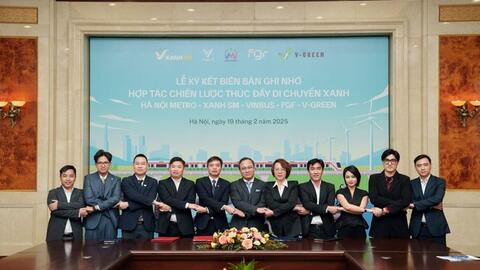 Taxi Xanh SM của tỷ phú Phạm Nhật Vượng sẽ có chỗ đón trả khách riêng tại tất cả các trạm Metro Hà Nội