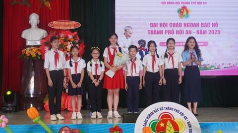 Hội An tuyên dương 63 Cháu ngoan Bác Hồ tiêu biểu