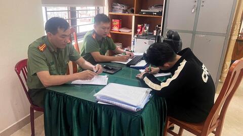 Xử lý thiếu niên lan truyền thông tin sai lệch về vụ án mạng