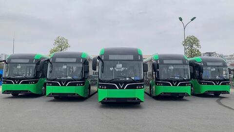 Hà Nội: 100% xe buýt sử dụng điện, năng lượng xanh đến năm 2030
