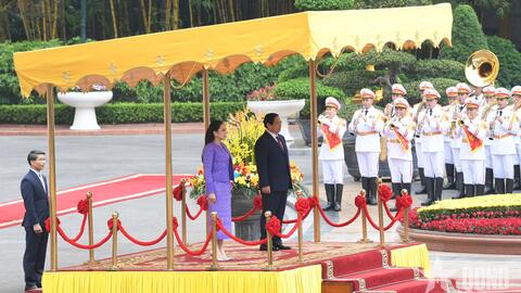 Thủ tướng Phạm Minh Chính chủ trì Lễ đón Thủ tướng Thái Lan thăm chính thức Việt Nam